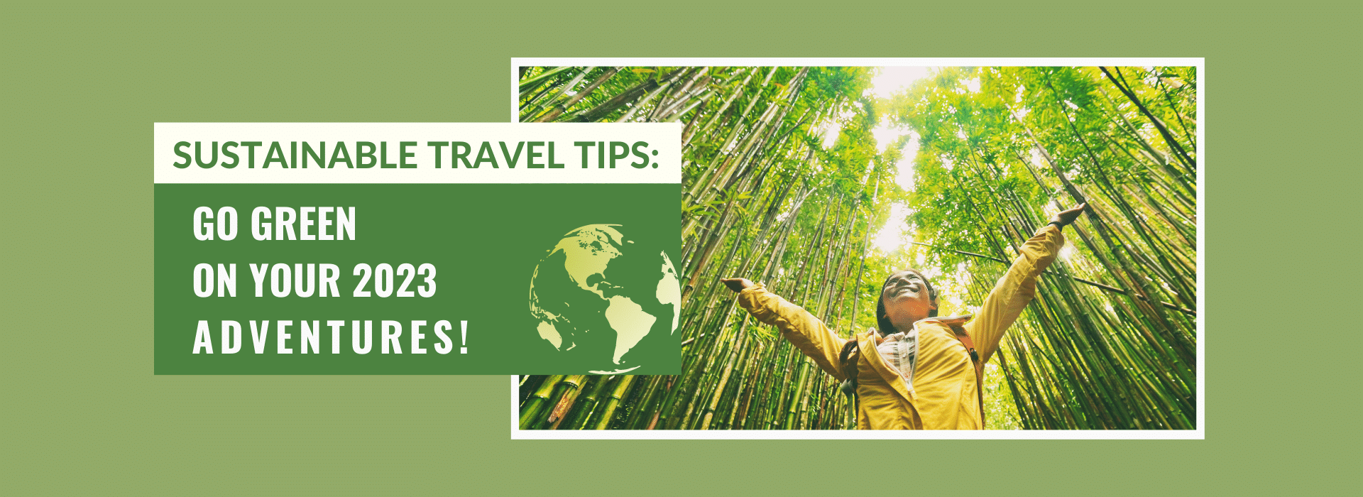 Sustainable Travel Tips Header Image 